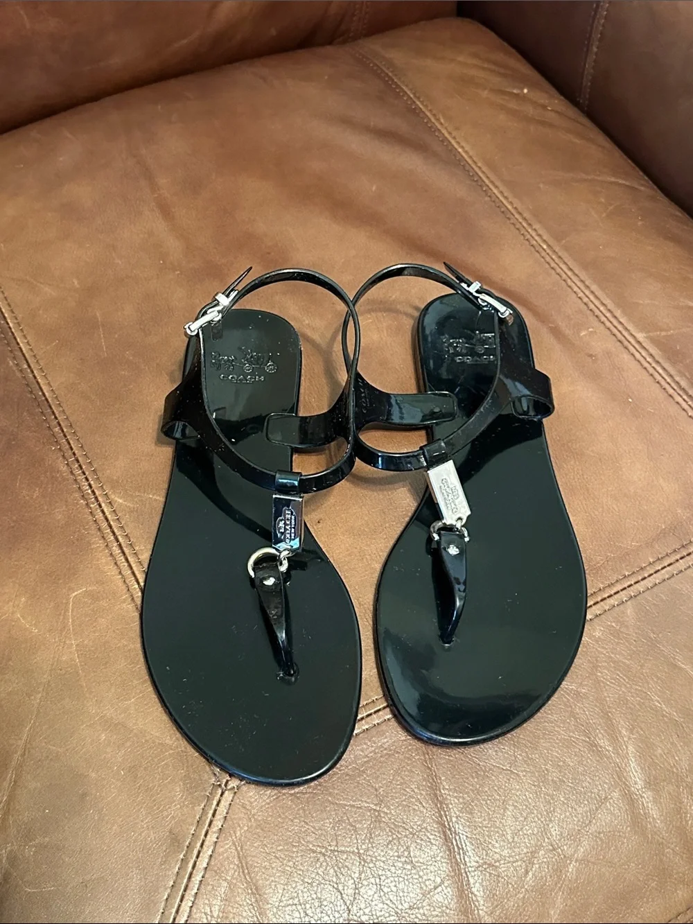 Coach | “Plato” Jelly Sandals - Women’s 8